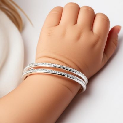 Picture of Kid silver bangle