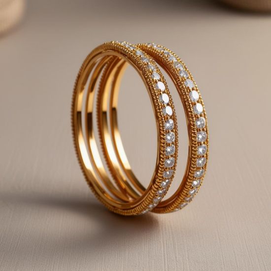 Picture of Kangan Bangles gold diamond