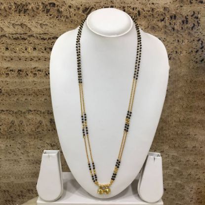 Picture of Mangalsutra double line gold 