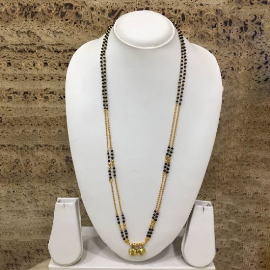 Picture of Mangalsutra double line gold 