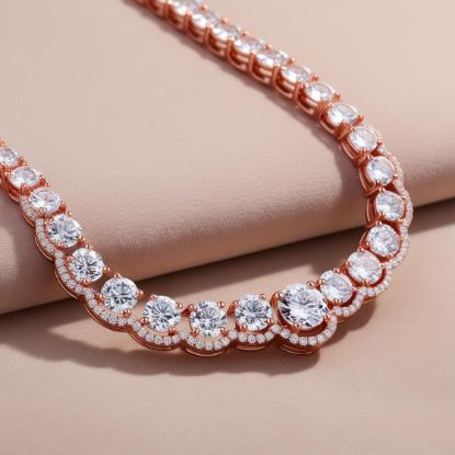 Picture of Diamond Necklace Rose gold