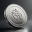 Picture of Silver Om Coin